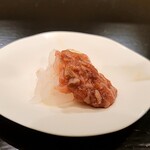 島津 - 白海老と酒盗