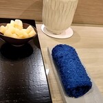 島津 - おしぼりとガリ