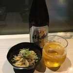 味噌三礎 - ビール＆つまみ