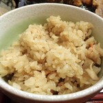 新潟かつ一 - まいたけの炊き込みご飯