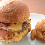 Public House Calm - 料理写真:カームバーガー&ポテトセット