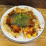 Hiroshima marukajiri nakachan - 麺がパリパリで美味しいお好み焼きです(๑'ڡ'๑)୨♡