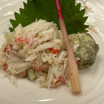 鮨処 音羽 - ズワイガニ酢