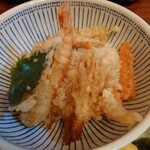 てんぷら 高七 - 油を感じない、サックサク。