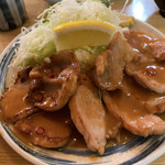 かつ新 - ロースみそ焼き定食（1300円）