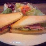 コーヒーハウス とむとむ 利根町店 - ペッパーポークのトーストサンド