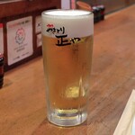 やきとり 正や - 熟撰生ビール 旧ジョッキ