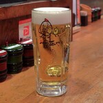 やきとり 正や - 熟撰生ビール 新ジョッキ