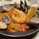 スペイン食堂 石井 - 魚介のパエリア