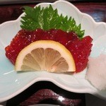 酒菜一 - 筋子の粕漬けです。実においしい。