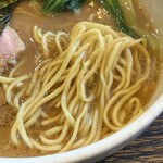 Fuurin - 製麺所不明の中細ストレート麺。