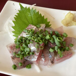 あらさき亭 - あじの刺身