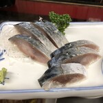 久村の酒場 - 〆さばの刺身