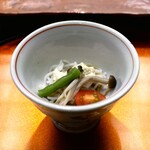 天ぷら すず航 - 鱧素麺