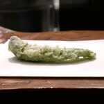 天ぷら すず航 - 伏見唐辛子