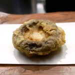 天ぷら すず航 - 椎茸