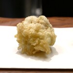 天ぷら すず航 - 鱈白子