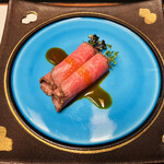 北新地しゃぶしゃぶすき焼き きらく - 熊本県黒毛和牛『和王』ローストビーフ