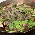 北新地しゃぶしゃぶすき焼き きらく - トリュフすきしゃぶ✨