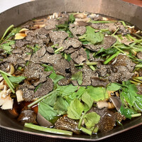 北新地しゃぶしゃぶすき焼き きらく - トリュフすきしゃぶ✨