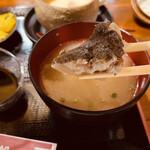 YUMEKOUSEN - 味噌汁にも鯛のアラ