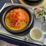 名四カントリークラブ - 鉄板ナポリタン 1,540円