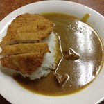 サン・カレー - カツカレー(ハーフ)500円