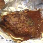 かげろう - 特製ハンバーグときのこのホイル焼きもろ味噌ソース