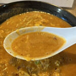 麺屋 おがわ - 山梨タンタン麺 スープ