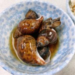 ゆたか食堂 - 黒ばい貝煮