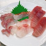 ゆたか食堂 - 2022.10 オジサン・石垣鯛・鮪