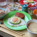 アボカド屋マドッシュ カフェ - モーニングコンボ