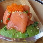 アボカド屋マドッシュ カフェ - サーモンアボ（モーニングコンボ）