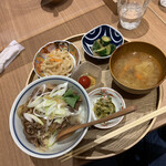 みのりカフェ - 長崎和牛の牛すき丼¥1,738-