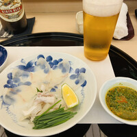 やま中・本店　鮨と日本料理　 - フグ刺し
