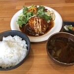 御食事処 濱松屋 - 肉汁ハンバーグ定食