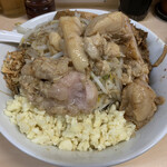 DAIJA - 「汁なし(麺少なめ、ニンニクダブル、アブラダブル、カラメ) 」¥930