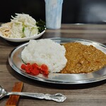 Imamura Ke - キーマカレー￥880+サラダセット￥330