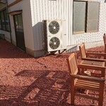 ごーる堂 ソフトクリーム直営店 - 裏側