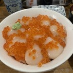 みなと食堂 - ホタテたっぷり丼