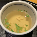 洋麺屋 五右衛門 - ランチのスープ