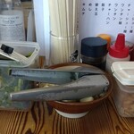 ふくちゃんラーメン - 卓上