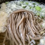 麺房たぬきや - 【たぬき定食(750円/税込)】そばは柔らかめの田舎そば