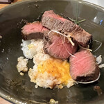 中華そば 先﨑 - 分厚いシャトーブリアン飯 ¥1,400