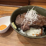 中華そば 先﨑 - 分厚いシャトーブリアン飯 ¥1,400