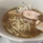 中華そば 先﨑 - 金目鯛そば(北海帆立ミキュイ添え)  ¥950