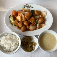 香港園 - すぶたセット ¥2,662