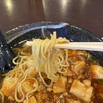 Toujin rou - 麻婆麺のアップです