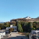 津山セントラルホテル タウンハウス - 客室からの眺め　津山城