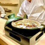 かんだ - 〆は松茸ご飯　信州産